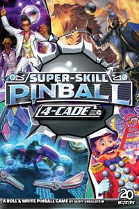 Super-skill Pinball: 4-cade box art