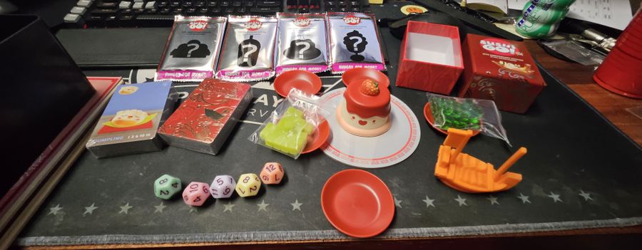 Sushi Go anniversary components