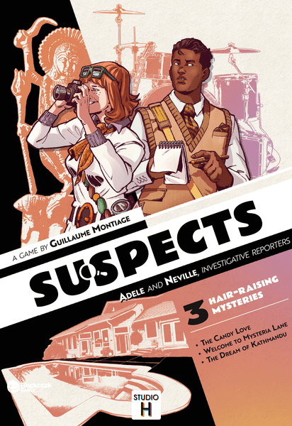 Suspects: Adele and Neville, Investigative Reporters box art