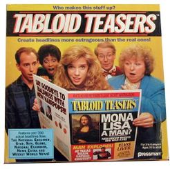Tabloid Teasers box art