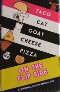 Taco Cat Goat Cheese Pizza: On The Flip Side box art