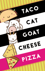 Taco Cat Goat Cheese Pizza box art