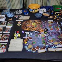 Tales from the Red Dragon Inn solo scenario components