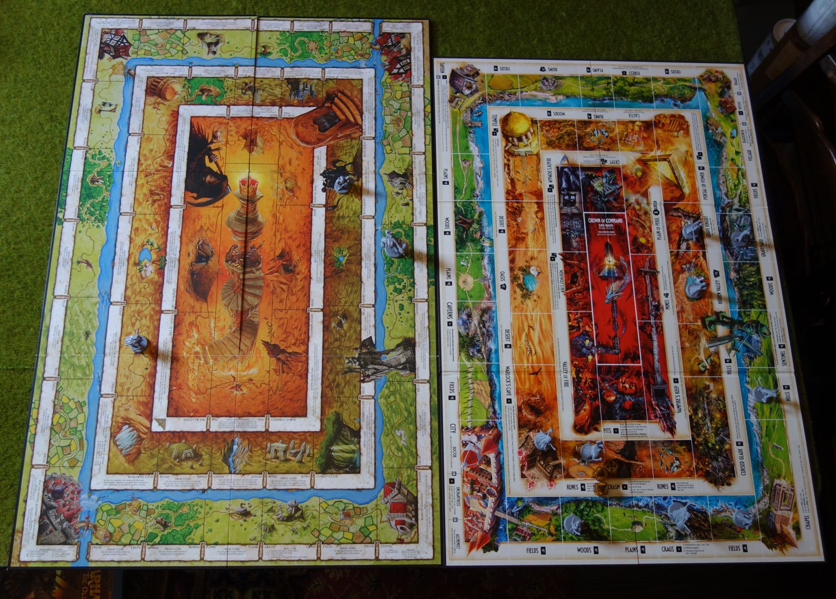 Talisman fifth edition game board