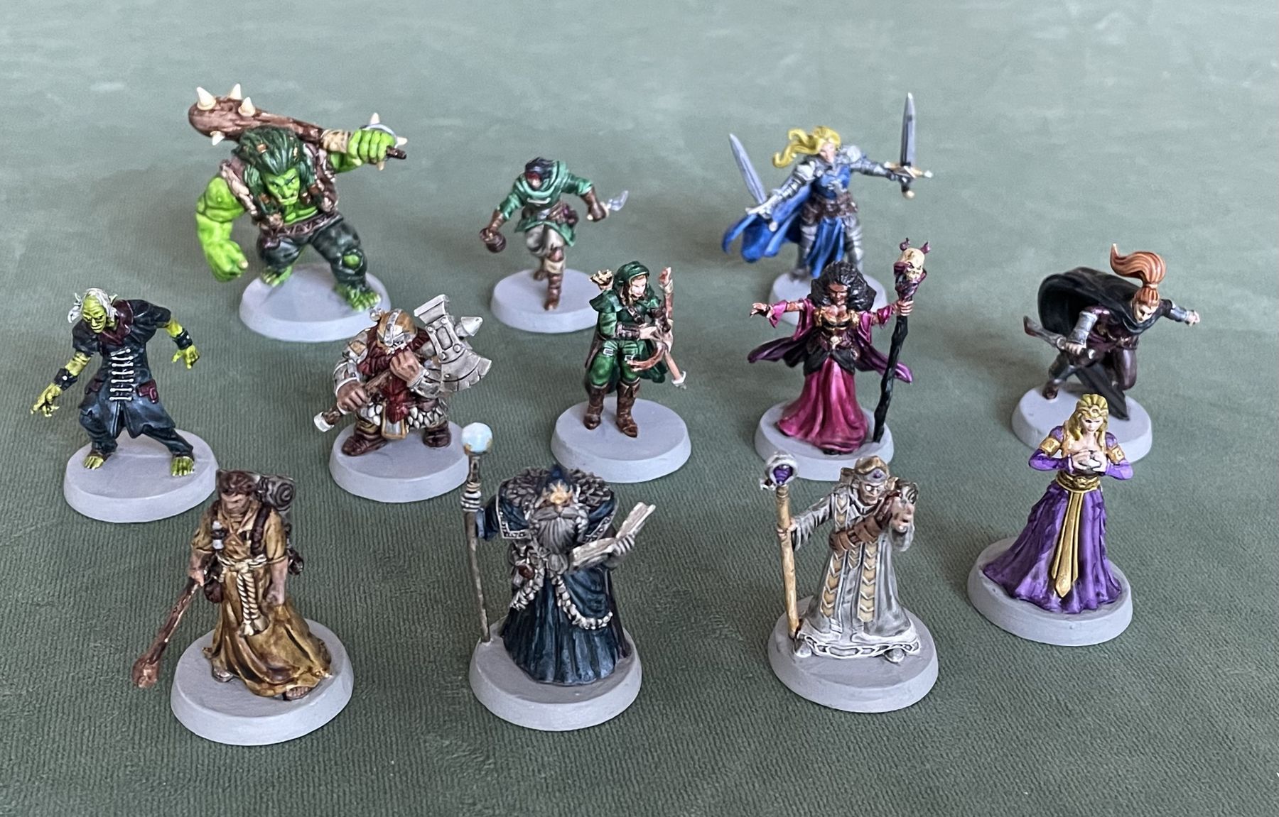 Talisman fifth edition character miniatures