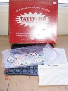 Tally-ho box art