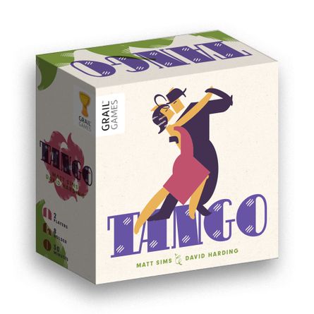 Tango card game three dimensional box view