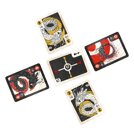 Tatsu card game setup