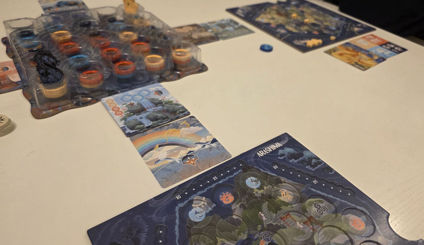 Tatsumi board game setup