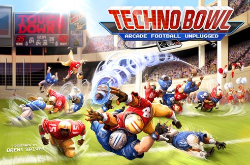 Techno Bowl: Arcade Football Unplugged box art