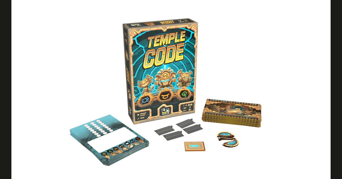Temple Code cards and components
