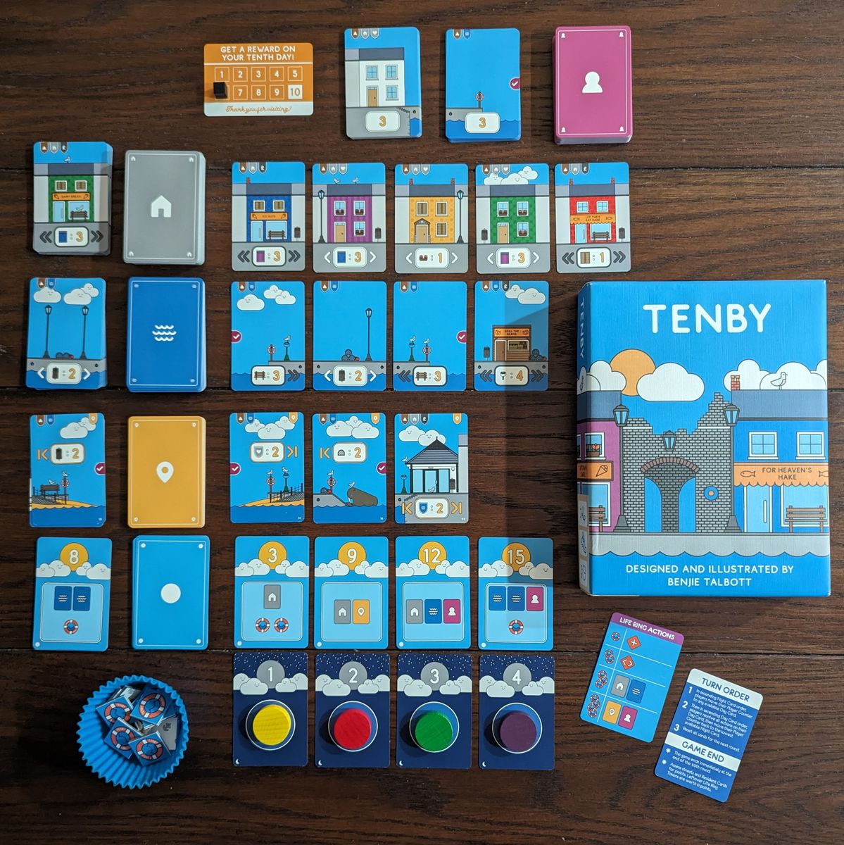 Tenby table setup