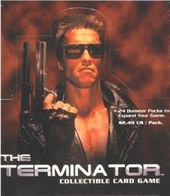 The Terminator Collectible Card Game box art