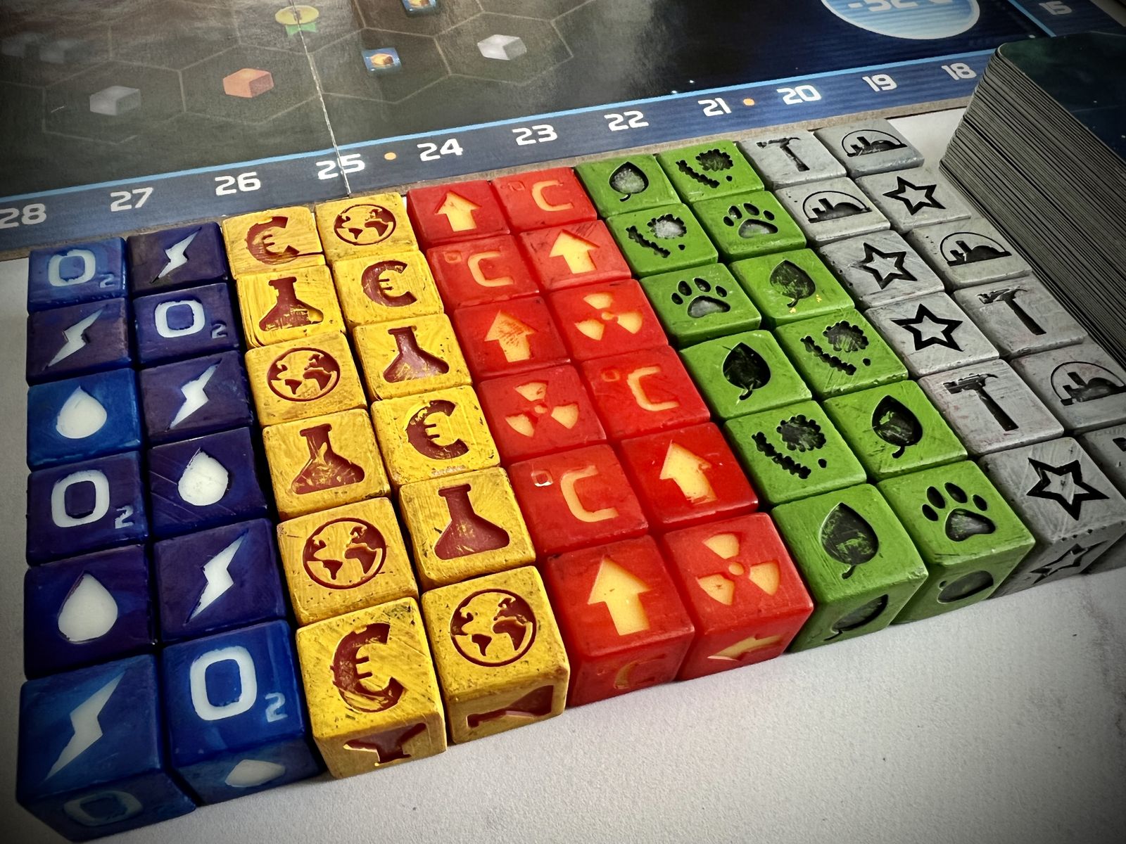 Terraforming Mars Dice Game resource dice
