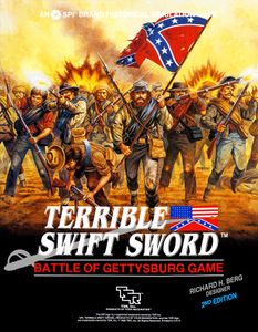 Terrible Swift Sword: Battle Of Gettysburg Game box art