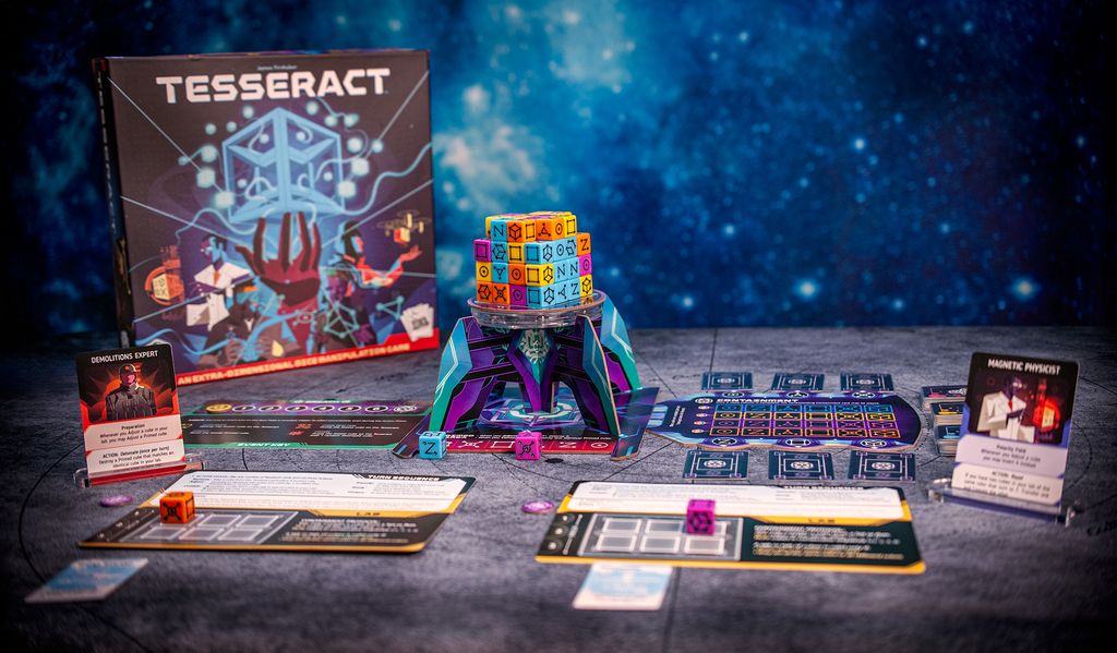 Tesseract complete solo game setup