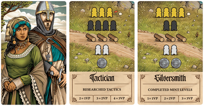 Path cards from The Anarchy board game