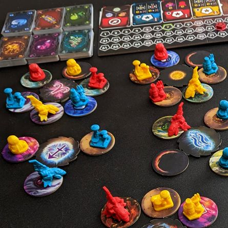 The Artemis Odyssey galaxy gameplay area