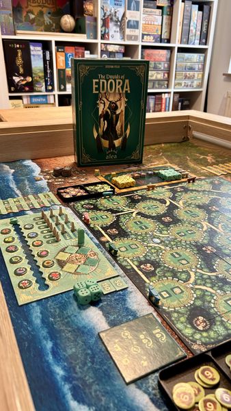 The Druids of Edora full board game setup