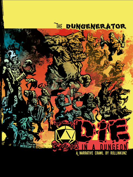 The Dungenerator: Die in a Dungeon box art