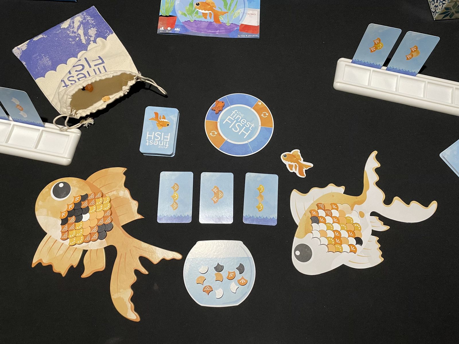 The Finest Fish two-player setup