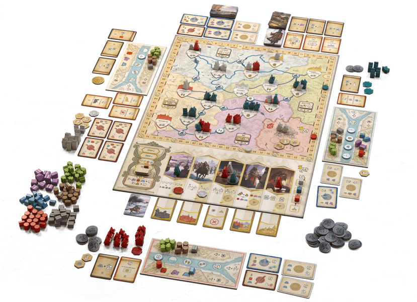 The First Tsar game board