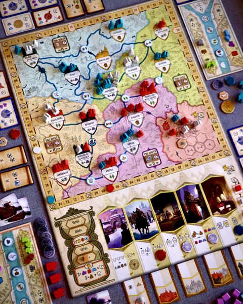 The First Tsar Ivan the Terrible game setup
