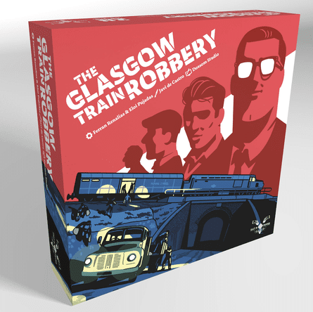 The Glasgow Train Robbery box detail
