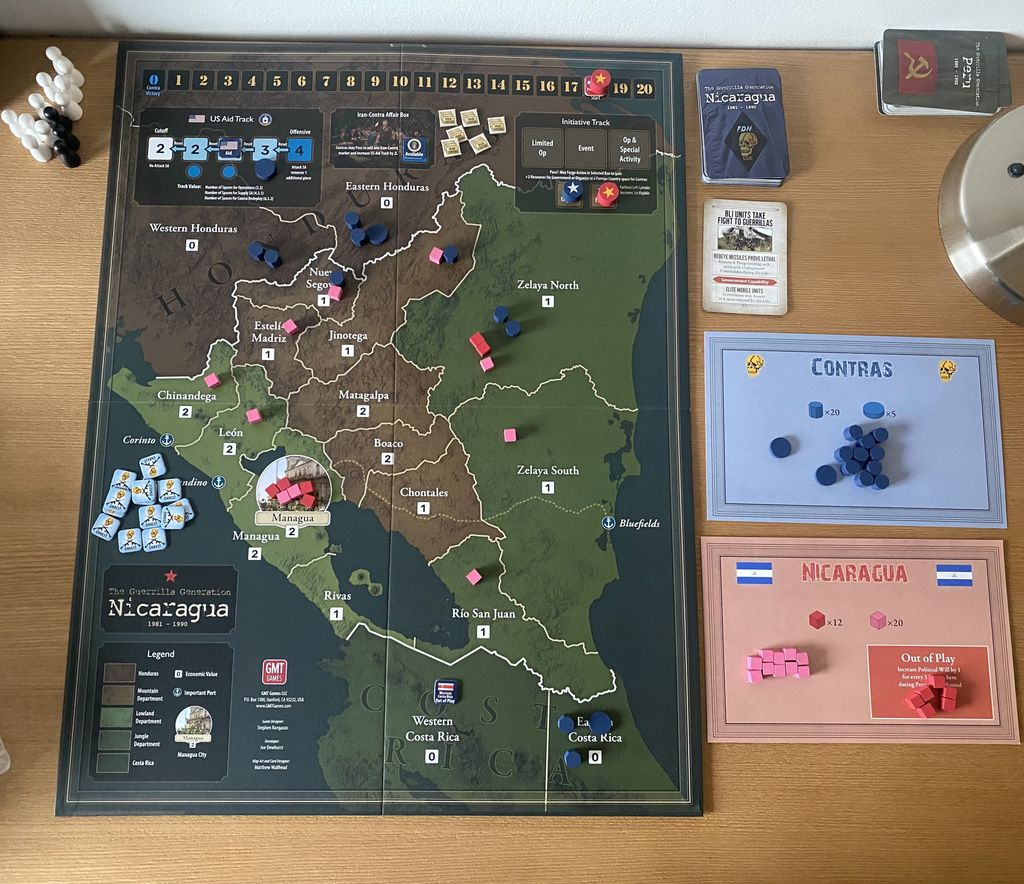 The Guerrilla Generation Nicaragua scenario components