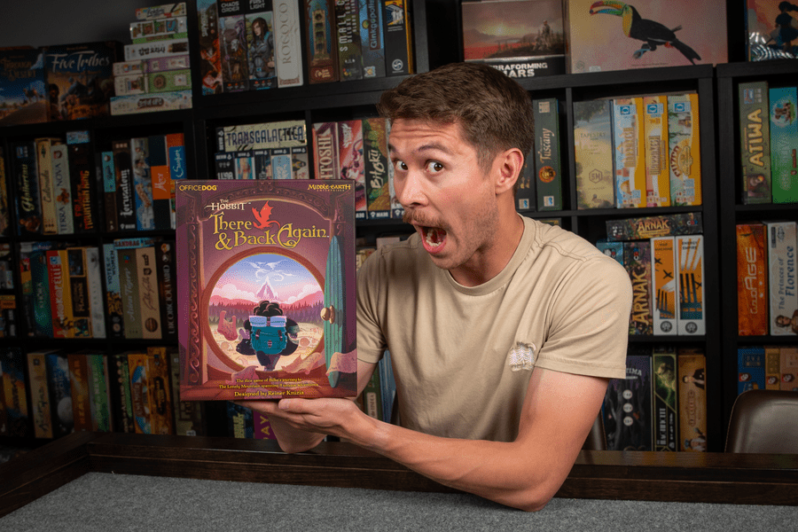 The Hobbit There and Back Again illustrated player books and box