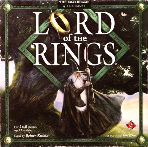 The Lord of the Rings box art