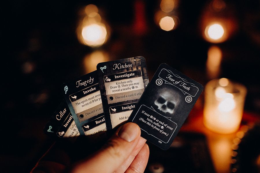 The Presence cards and components