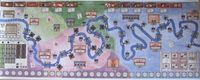 The Ruhr game board river map