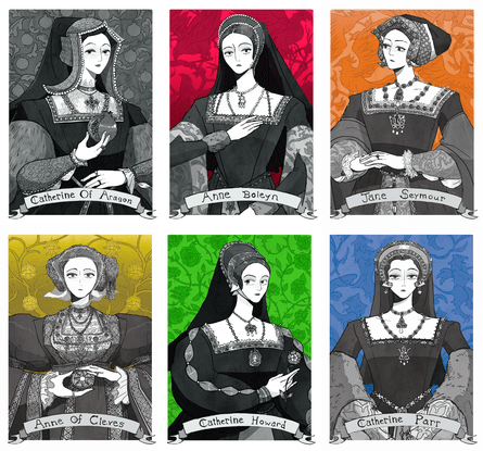 The Six of VIII queen cards