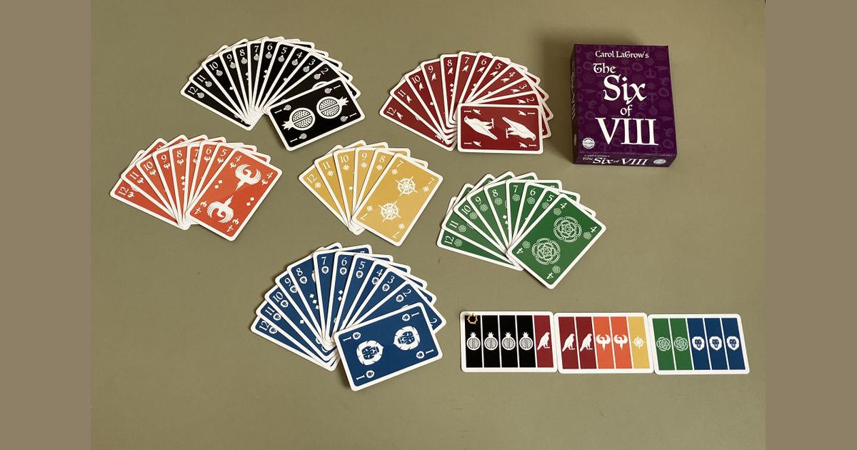 The Six of VIII timeline and cards in play