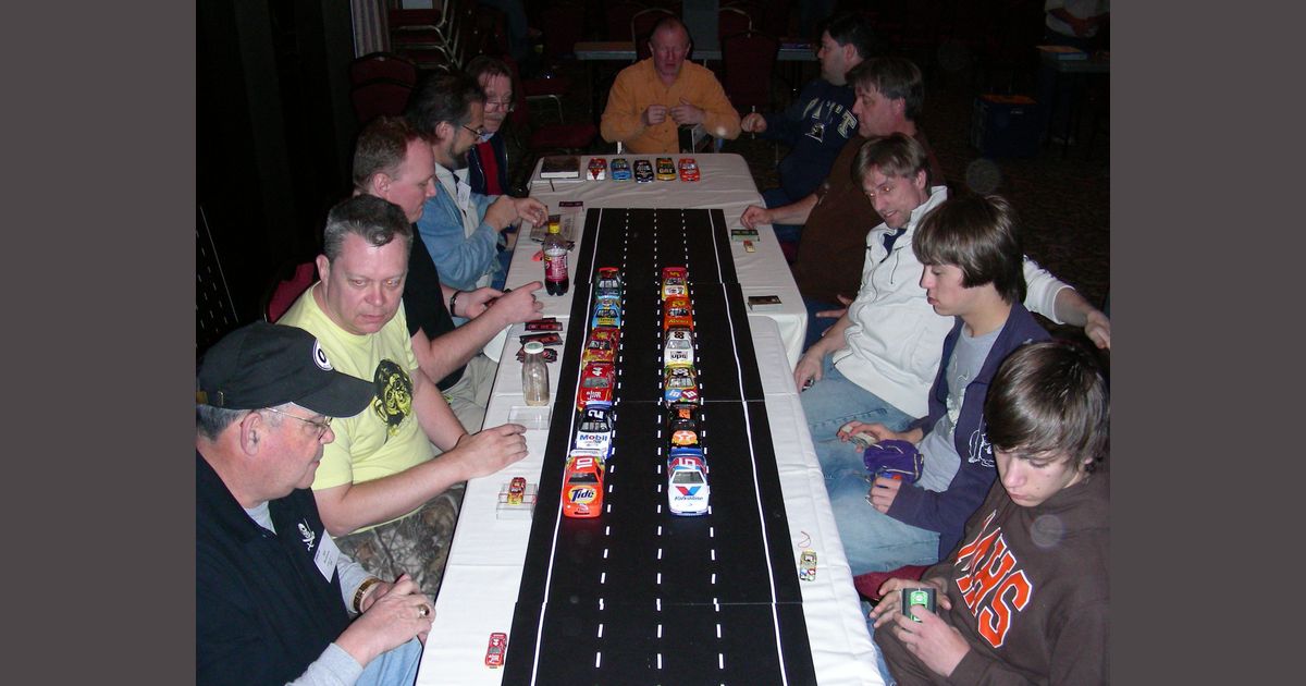 Stock Car Championship Racing game in progress
