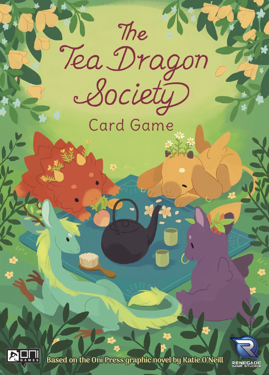 The Tea Dragon Society Card Game box art