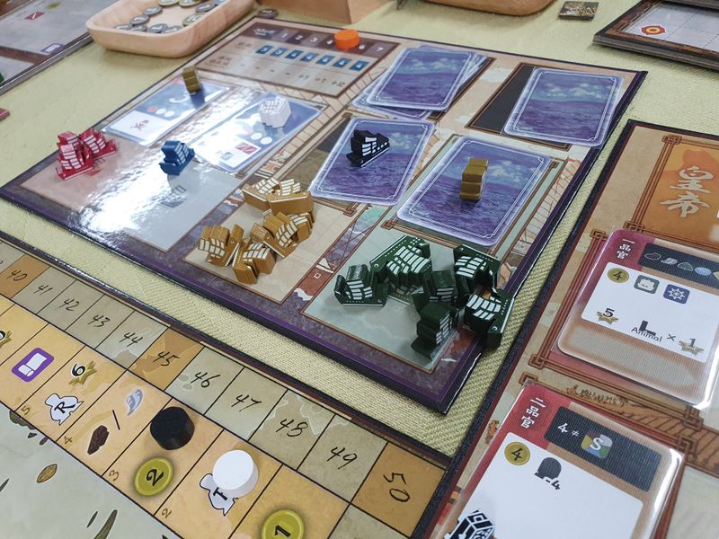 The Treasure Ship of Zheng He table setup