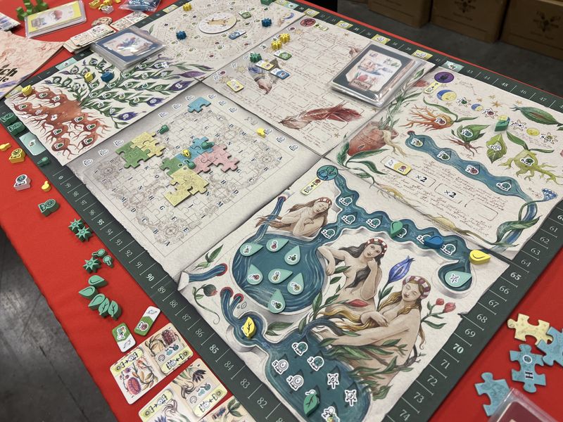 The Voynich Puzzle being played at Gen Con