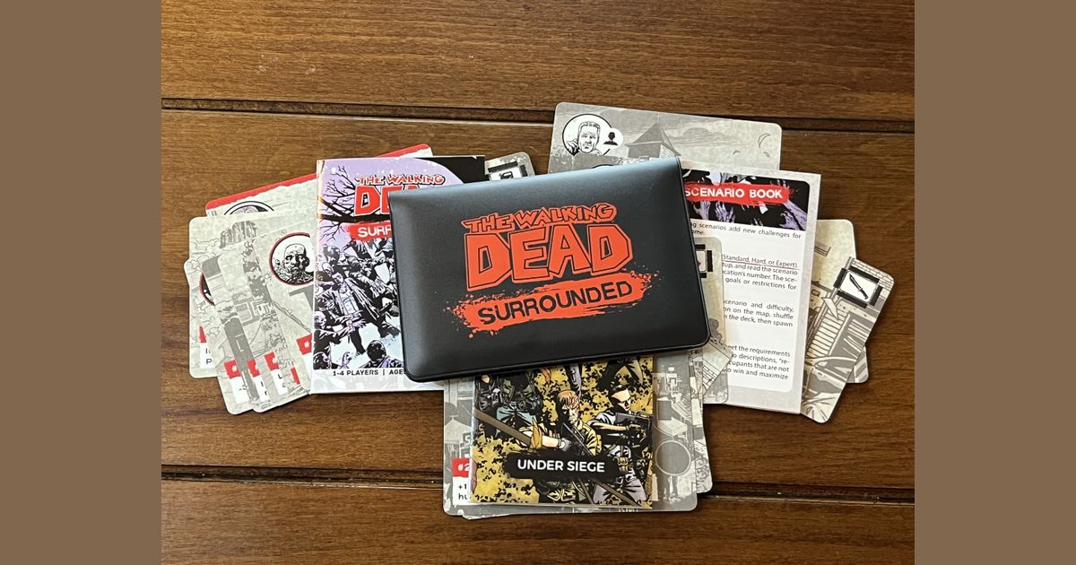 The Walking Dead Surrounded game contents
