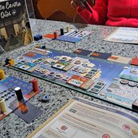The White Castle Duel full table setup