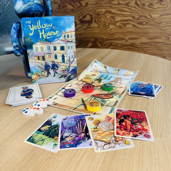 The Yellow House cards and palette components