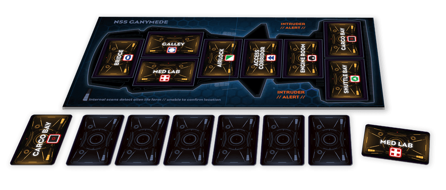 This Game Is Killer ship status and location cards