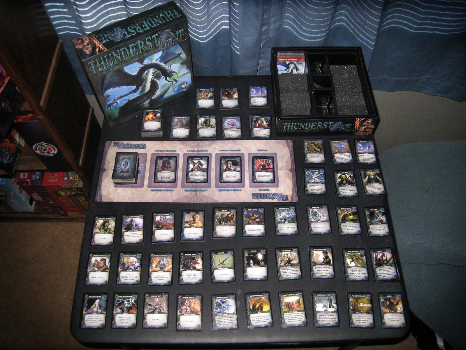 Thunderstone Dragonspire game components