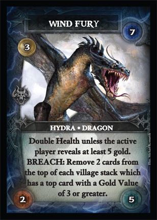 Thunderstone Dragonspire monster card