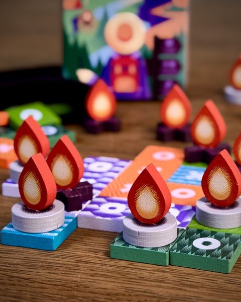 Tic Tac Trek shared tile grid during play