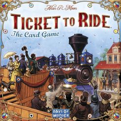 Ticket To Ride: The Card Game box art
