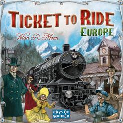 Ticket To Ride: Europe box art