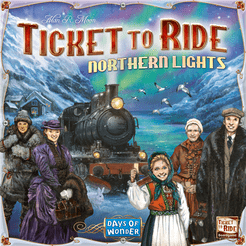 Ticket To Ride: Northern Lights box art