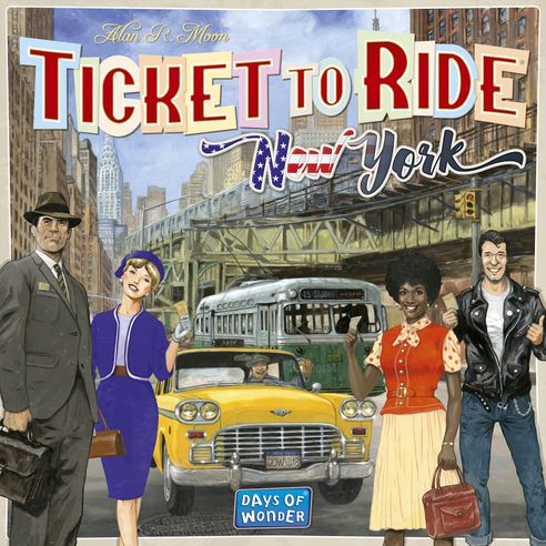 Ticket to Ride: New York box art